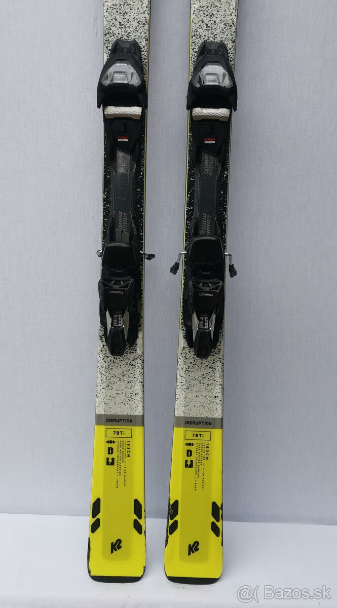 Carvingove lyze K2 DISRUPTION 78Ti 163cm - 2