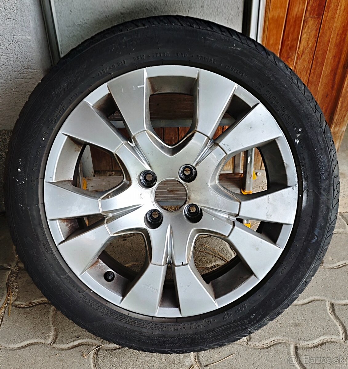Hliníkové disky 215/50 R17 W XL Citroen - 2
