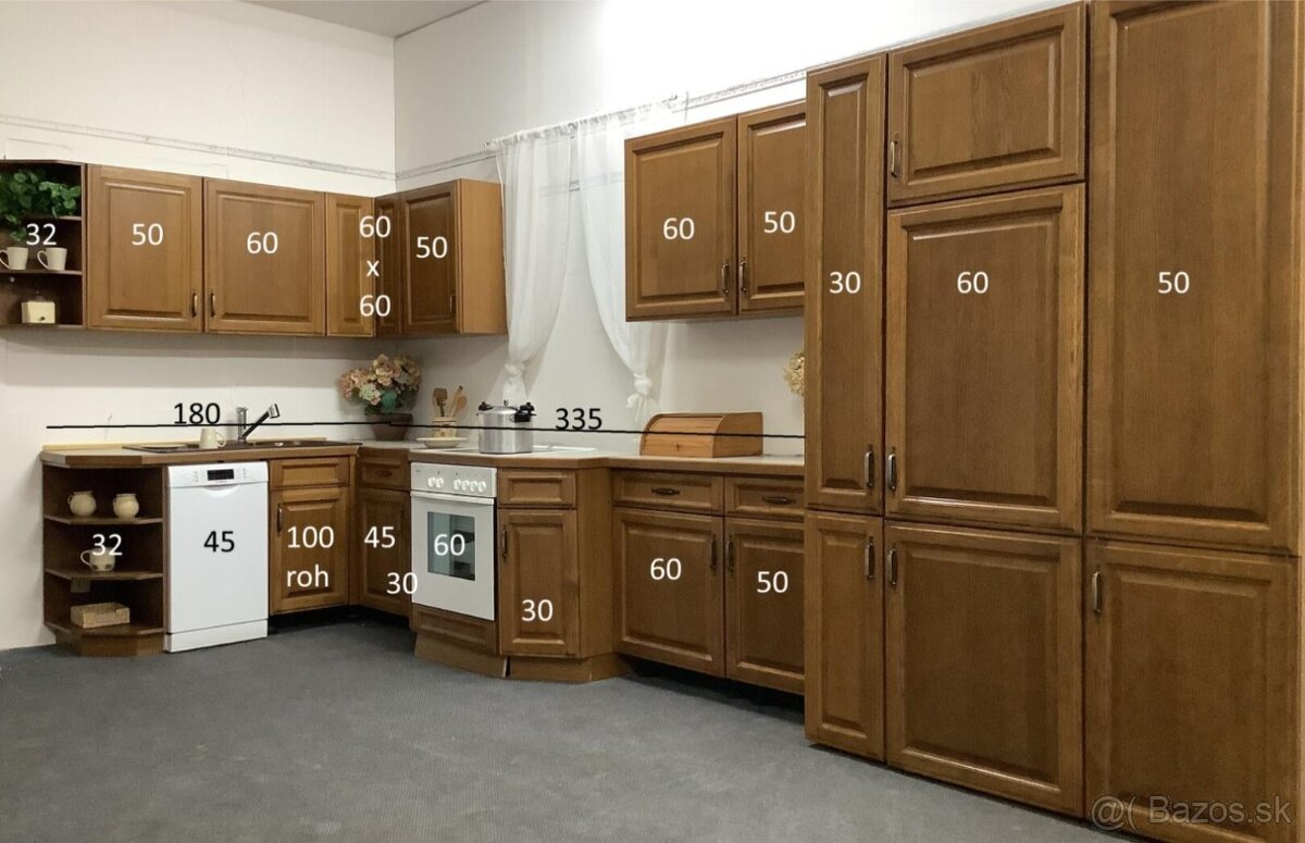Tradičná rustikálna kuchyňa JUDITA - 2