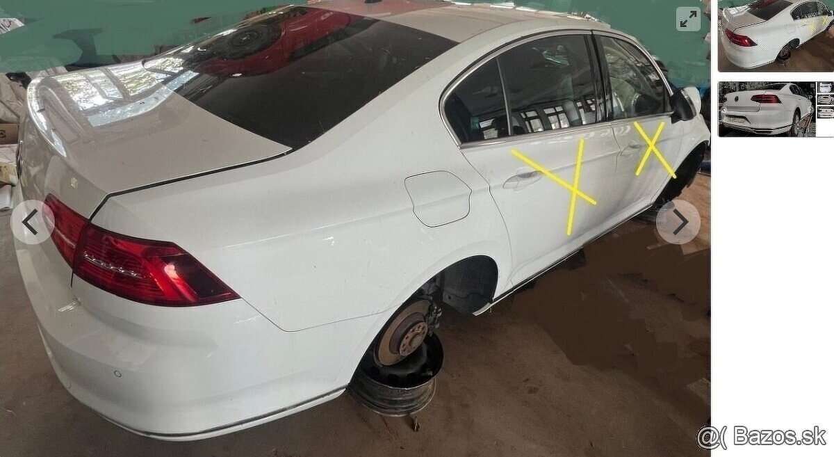 predám ZADNÝ NÁRAZNÍK Volkswagen Passat B8 2.0 TDi 2019 ZADN - 2
