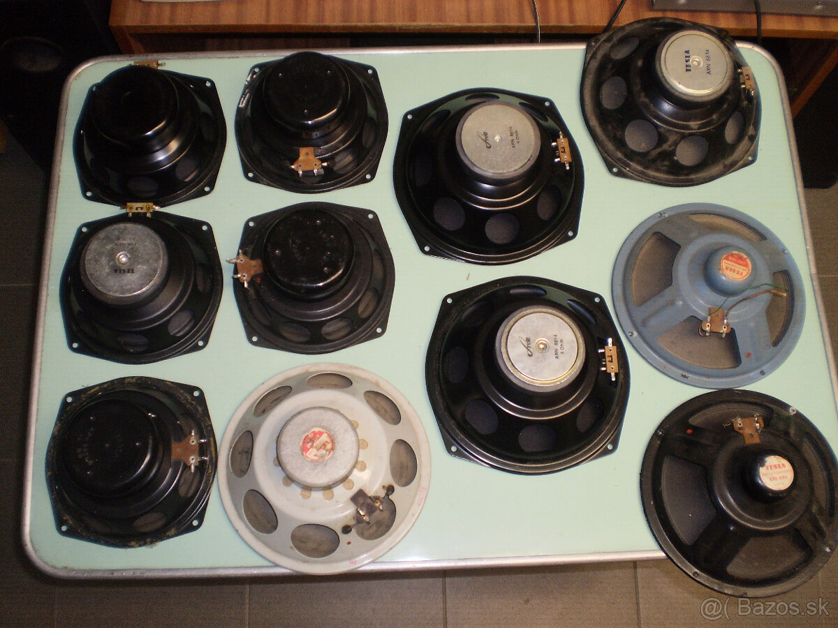 Predám rôzne repro Tesla ARN-ostali len 160 mm priemery - 2