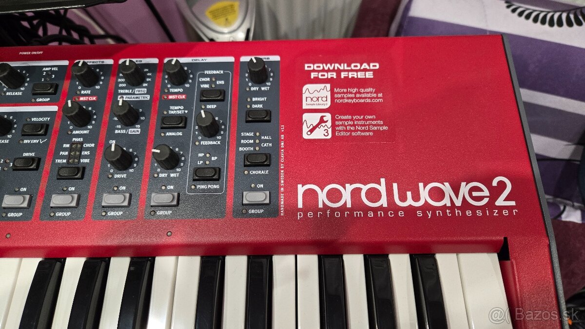Predám NORD Wave 2 Syntetizátor Red - 2
