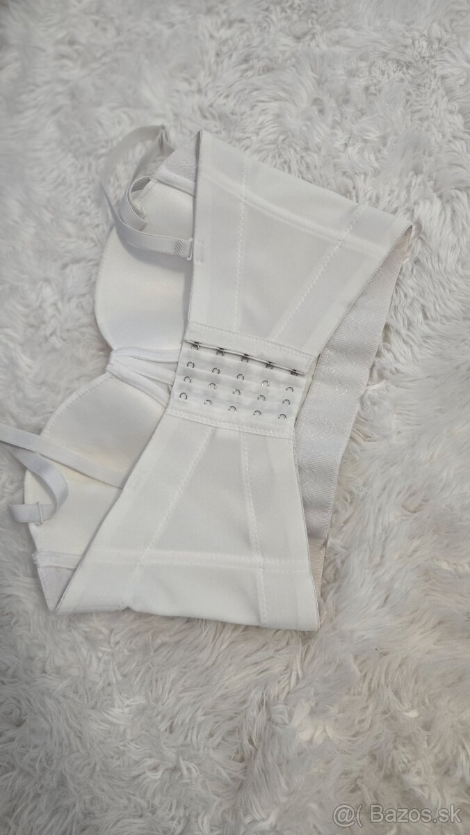 Biely korzetový top - 2