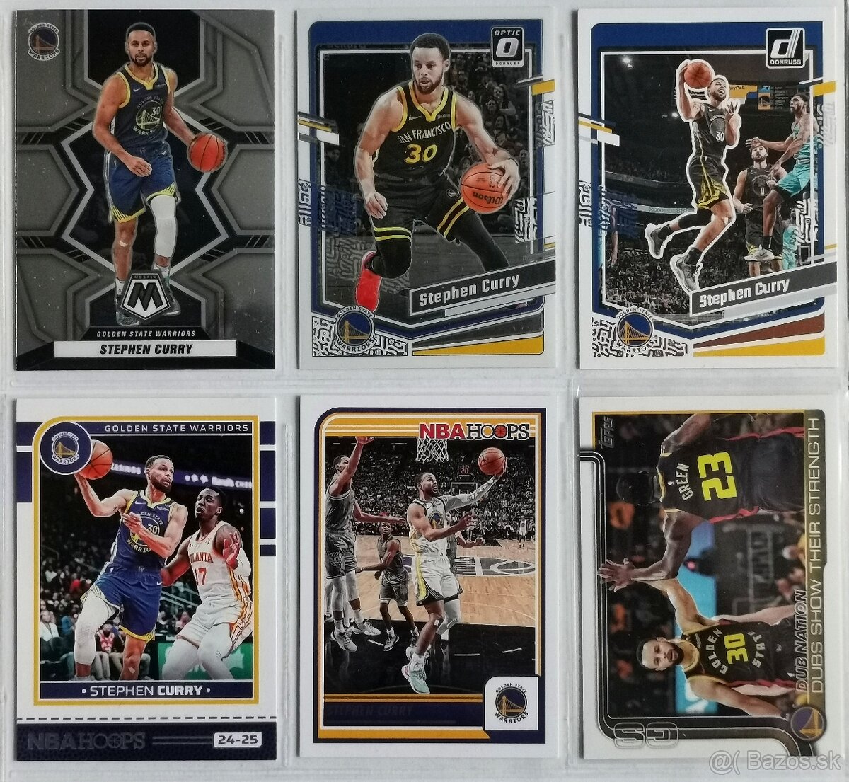 NBA karty - Steph Curry (15 kariet) - 2