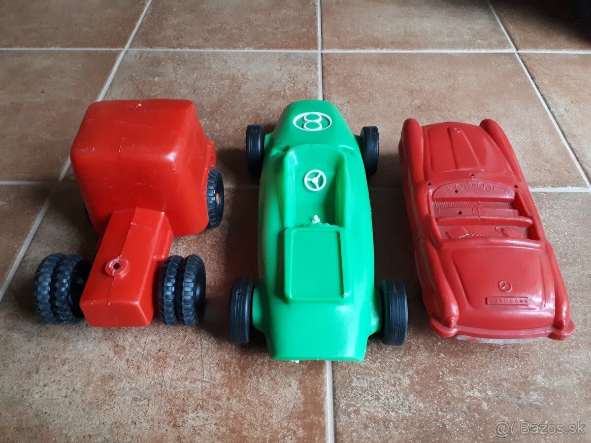 Plastova stara hracka - 3 kusy - 2