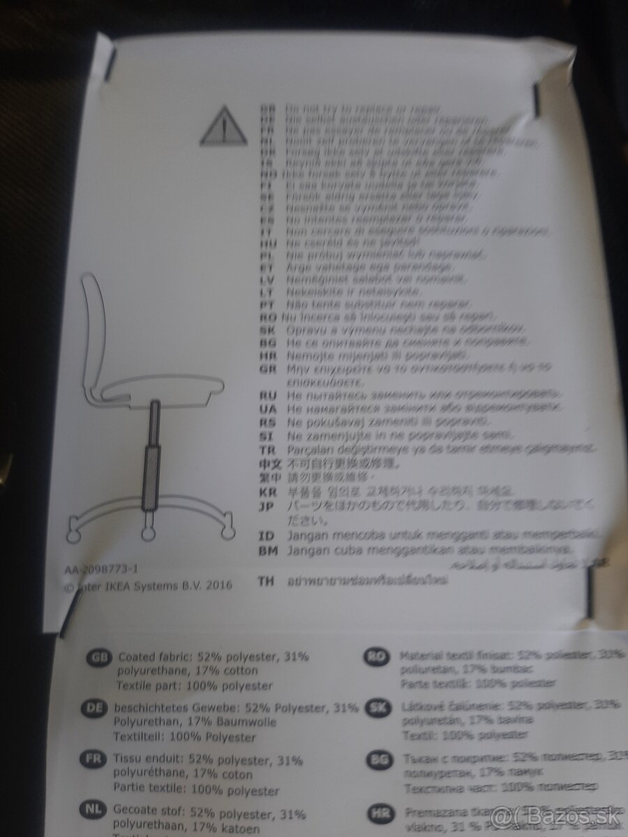 Kancelárska stolička - 2