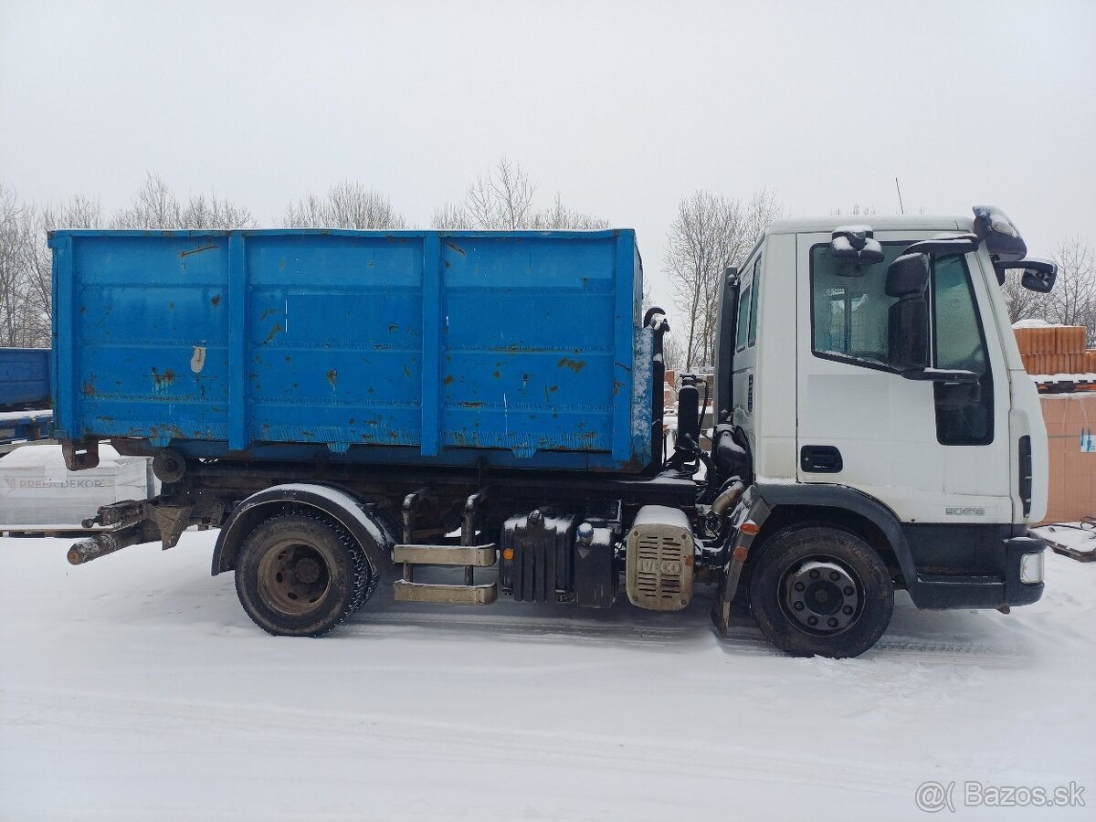 IVECO EUROCARGO ML 90E18 hákový nosič kontejnerů - 2