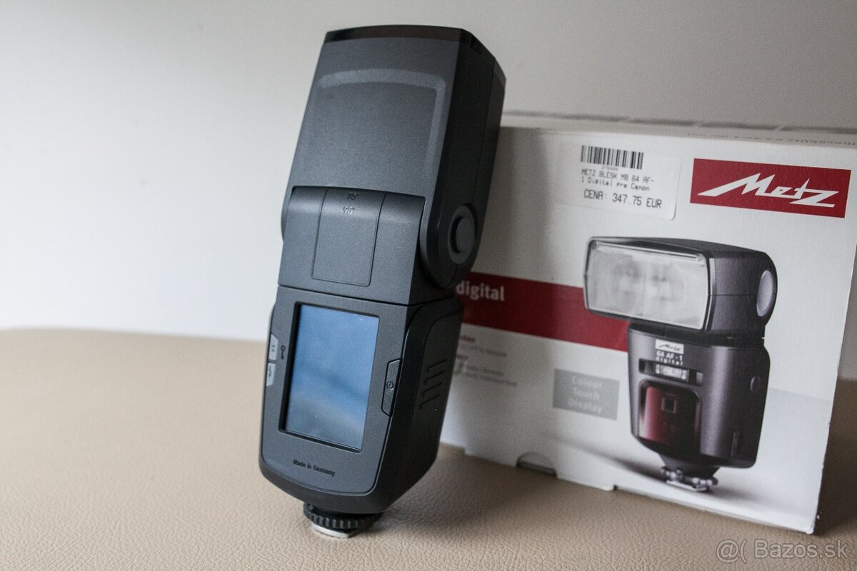 Blesk Metz Mecablitz 64 AF-1 digital pre Canon - 2