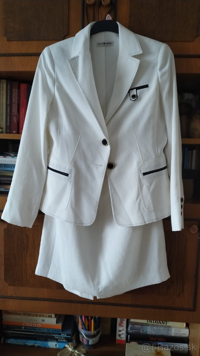 biely taliansky kostym v.42 - 2