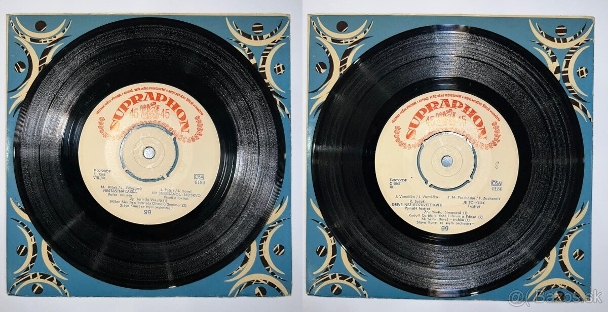 LP platne - SUPRAPHON - 2