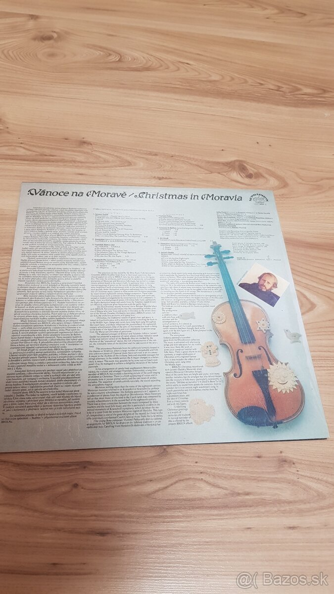 Platňa - vianočná - Vánoce na Moravě - 2