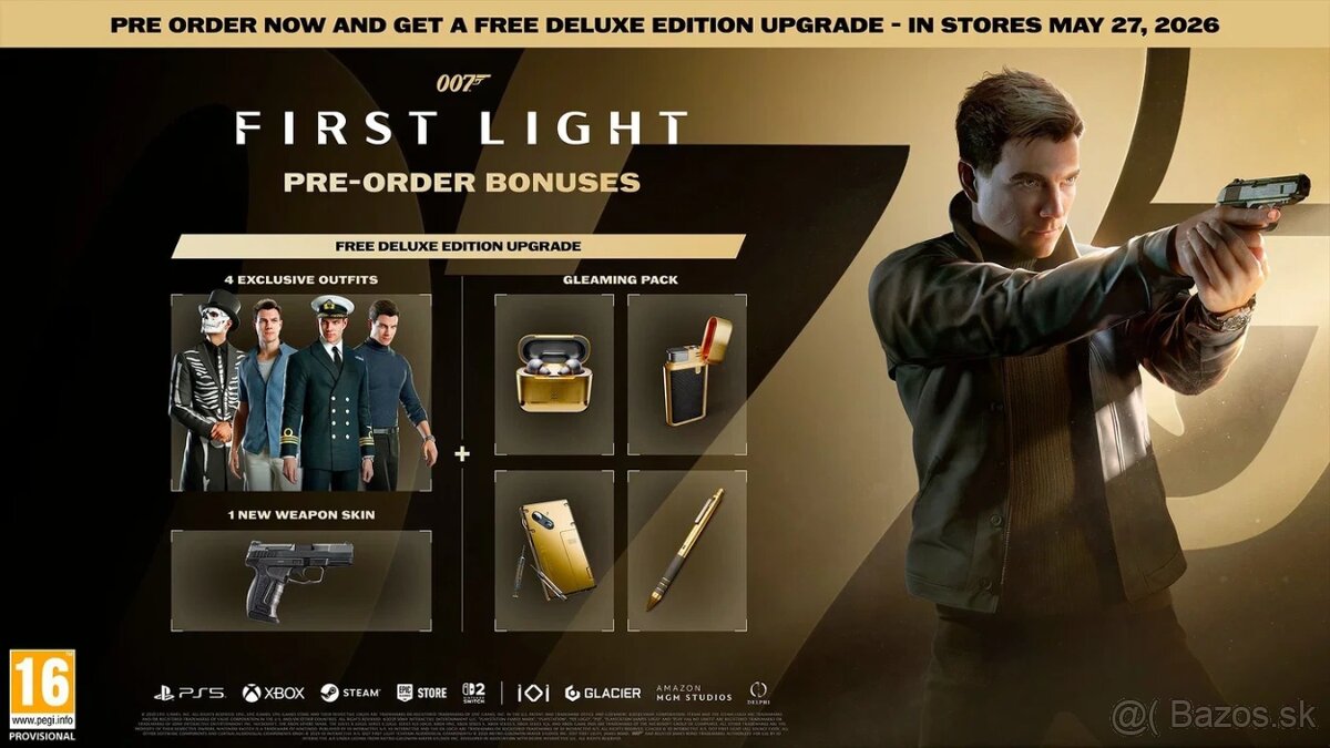 007 First Light + Deluxe Edition Upgrade PS5 - 2