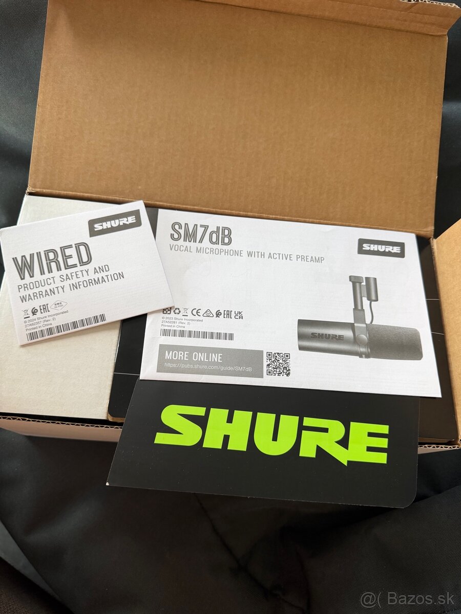 SHURE SM7 - nepoužity - 2
