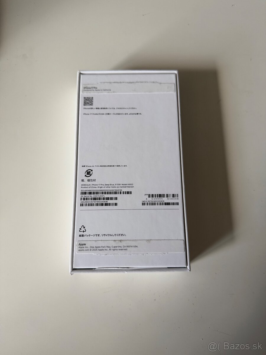 iPhone 17 Pro 512GB Nový - 2