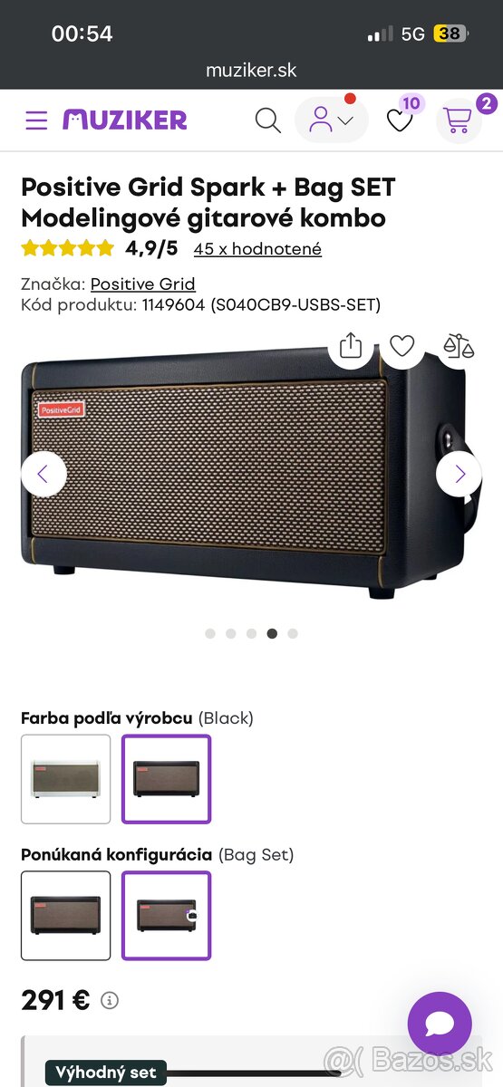 Spark 40 positive grid kombo - 2