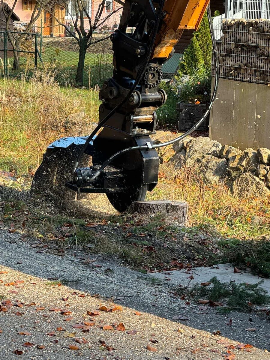 frézovanie ,odstraňovanie pňov - 2