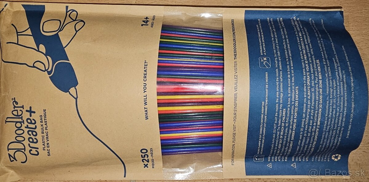 Náplň 3Doodler pre 3D pero Create+ 250ks - 2