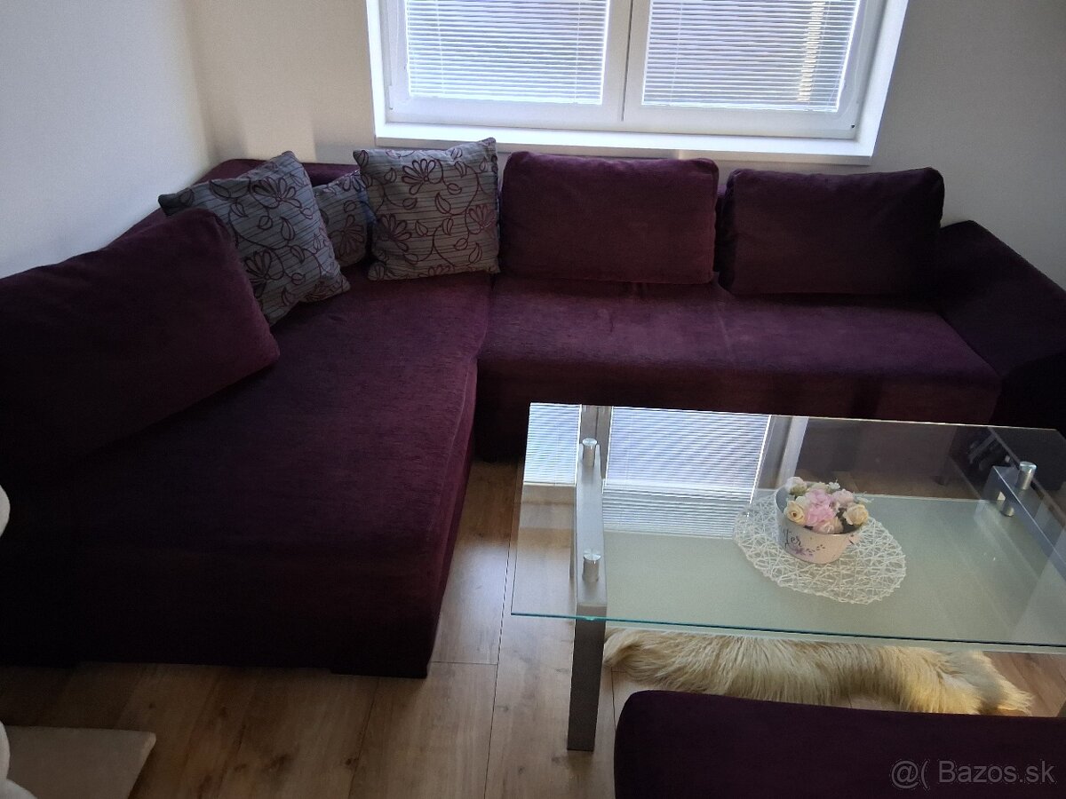 Rohová sedačka, pohovka, gaučovka, - 2