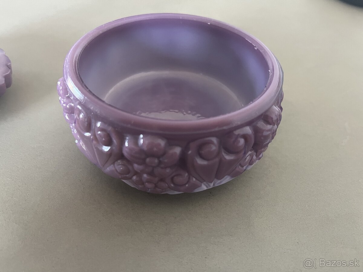 Dóza Slnečnica Malachitove sklo - 2