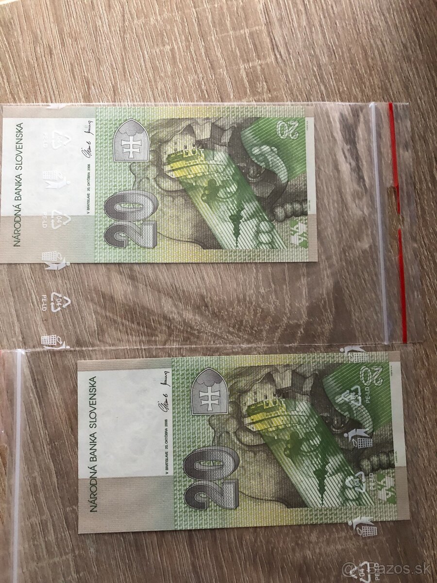 20 korún Slovenských - 2