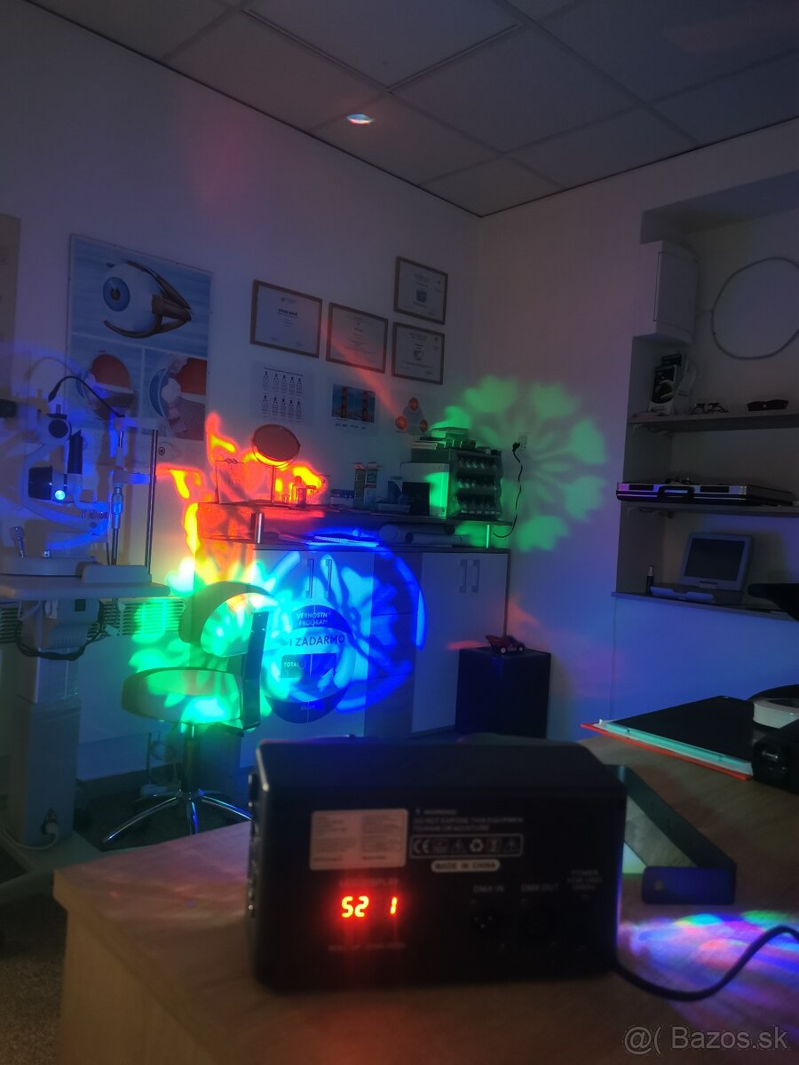 4v1 svetelny disko efekt na diaľkové ovládanie - 2