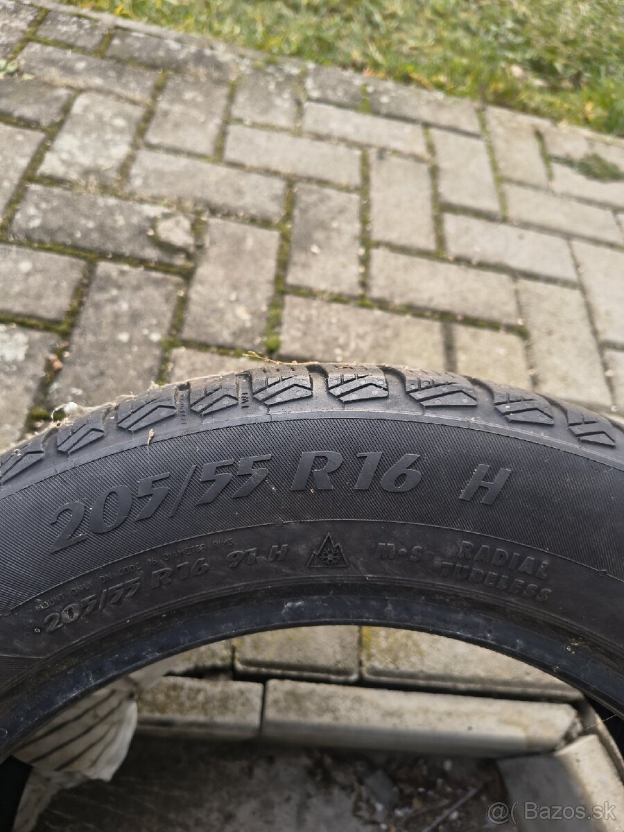 Zimne pneu 205/55/R16 - 2