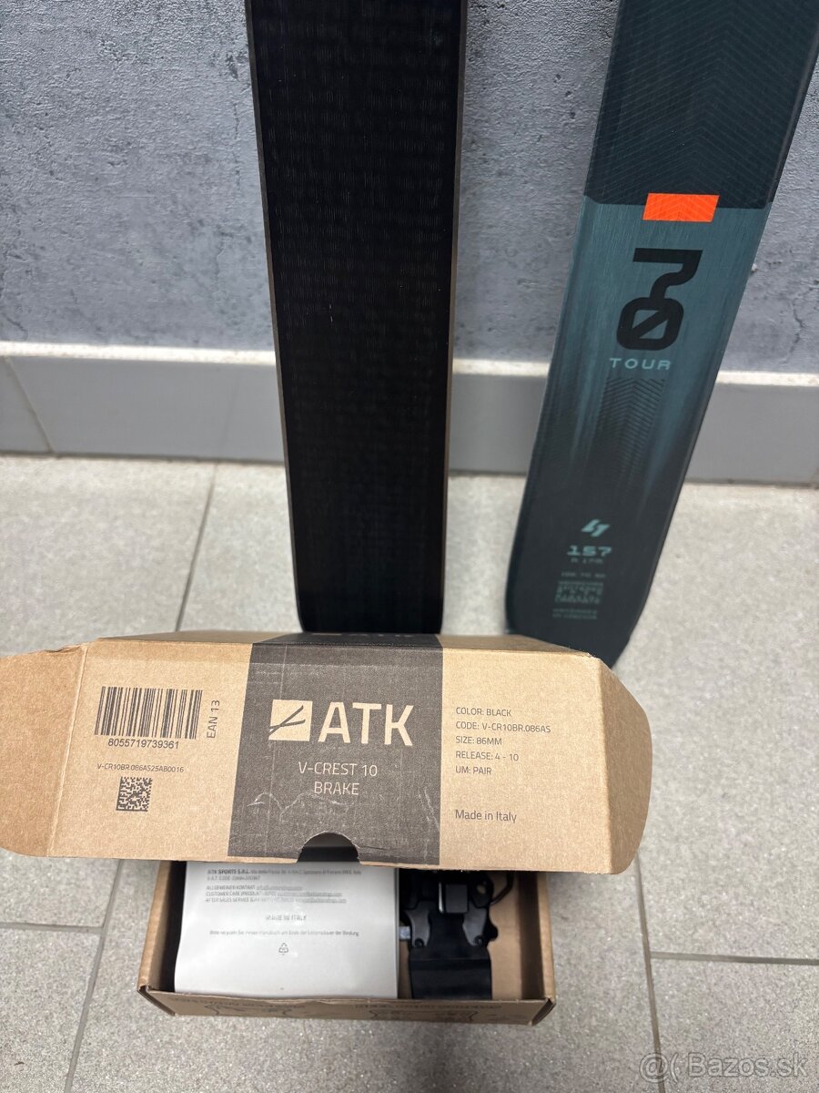 Skialpové lyže Lusti viazanie ATK V-crest 10 - 2