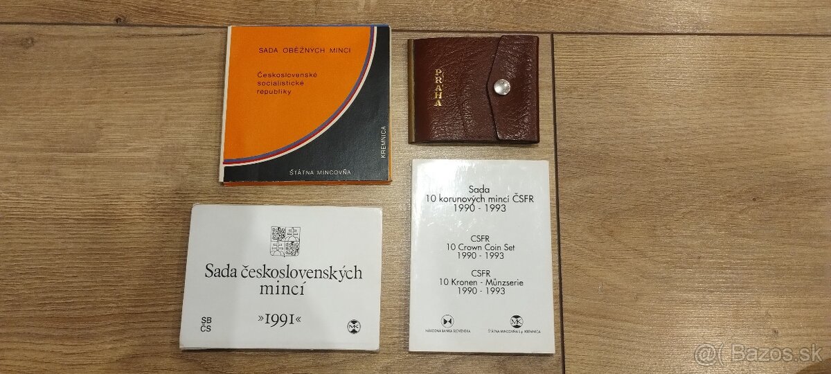 Sady československych mincí - 2