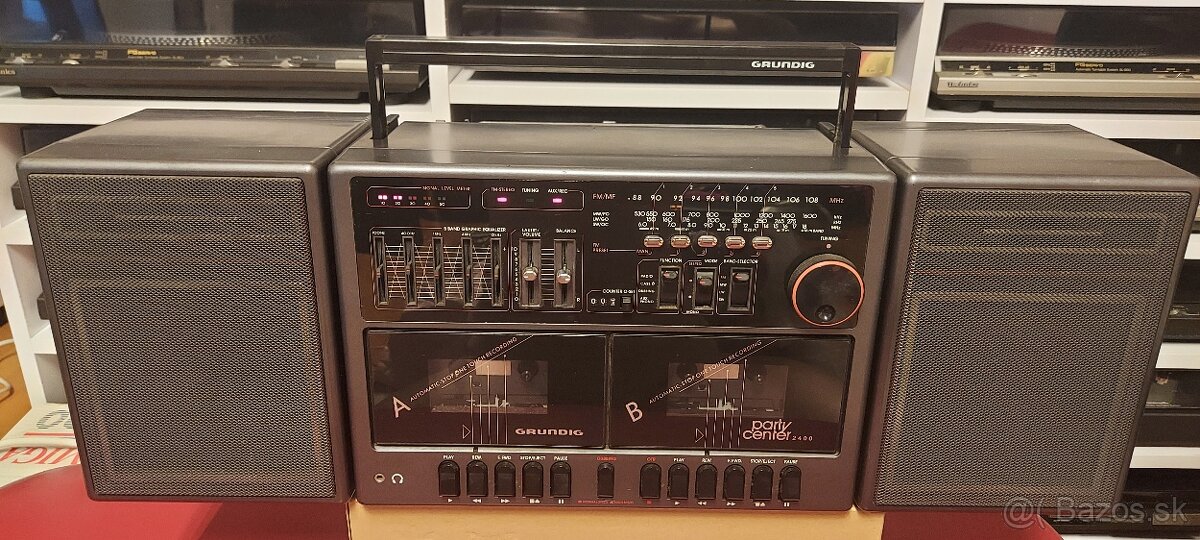 Predám vintage boomboxy JVC a Grundig - 2