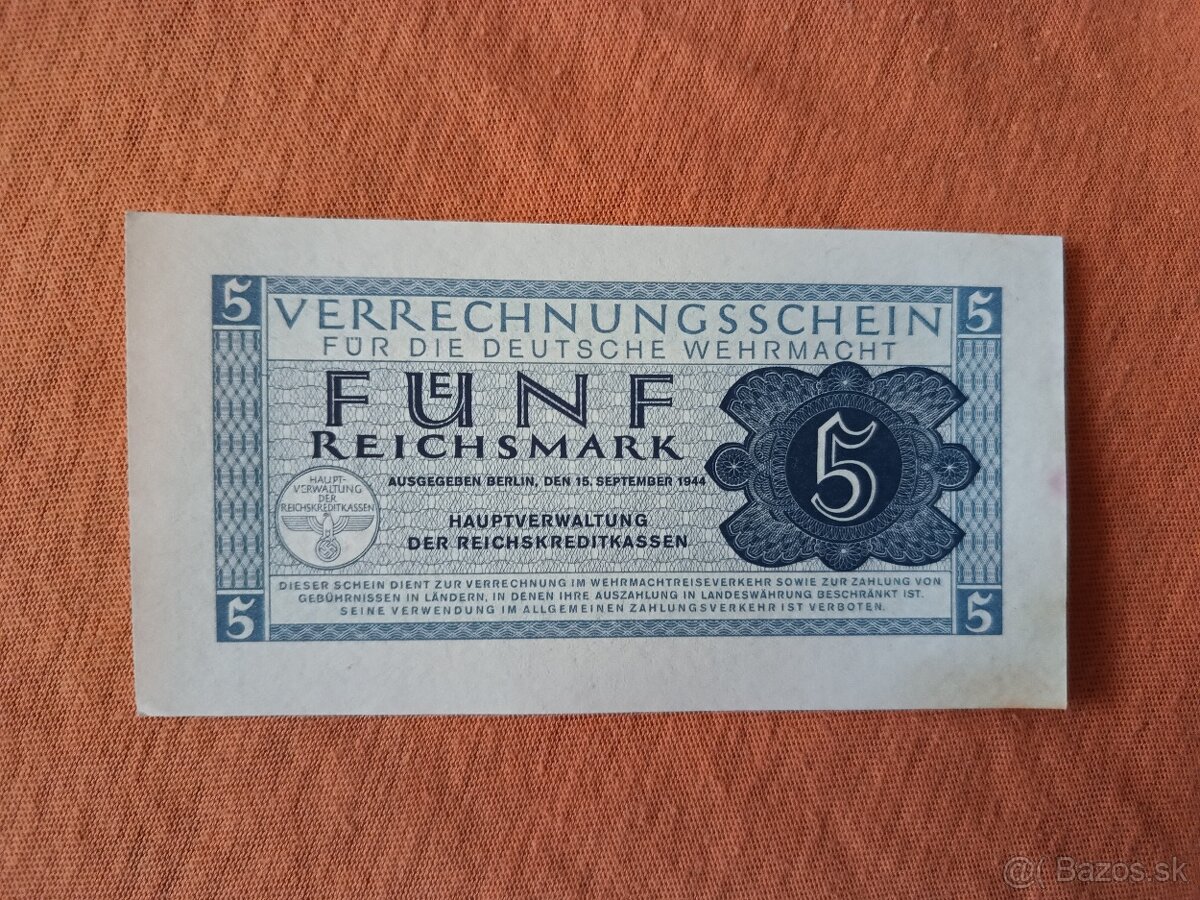 Bankovky - Nemecko 6 - 2