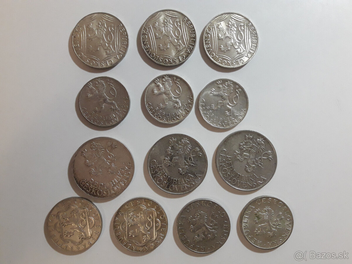 Československé mince 1947-1955 - 2