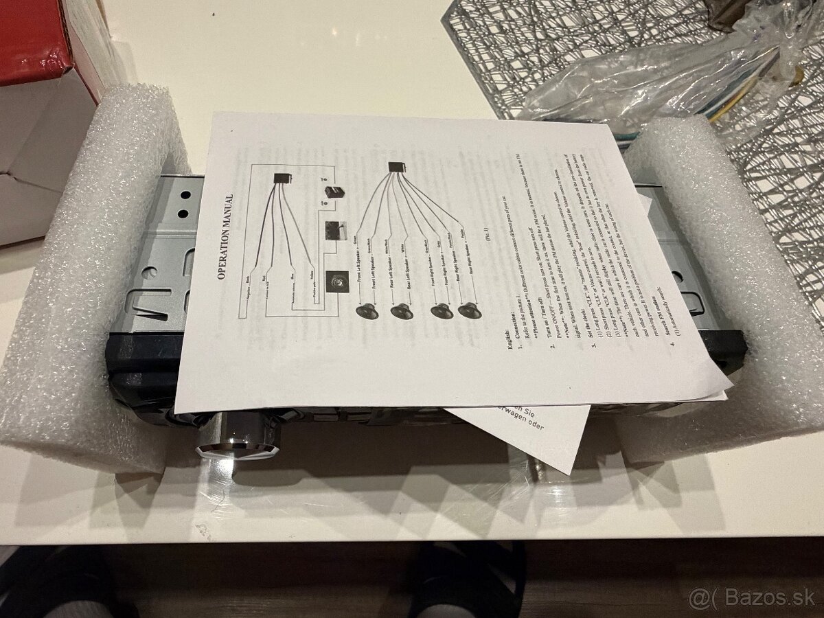 Predam bluetooth autoradio - 2