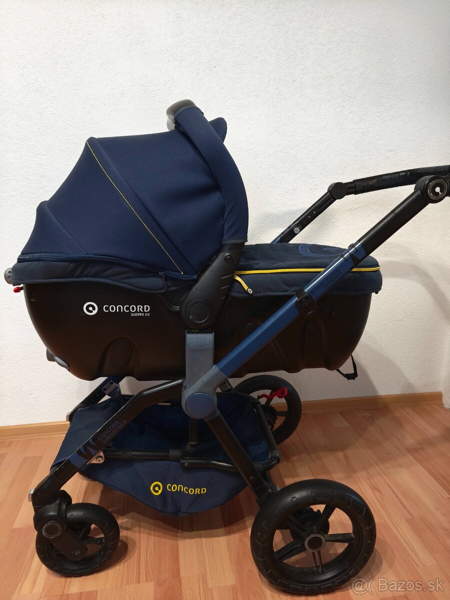 Trojkombinácia Concord wanderer - 2