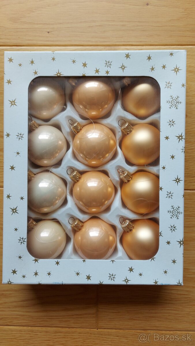 Vianočne sklenené gule - 2