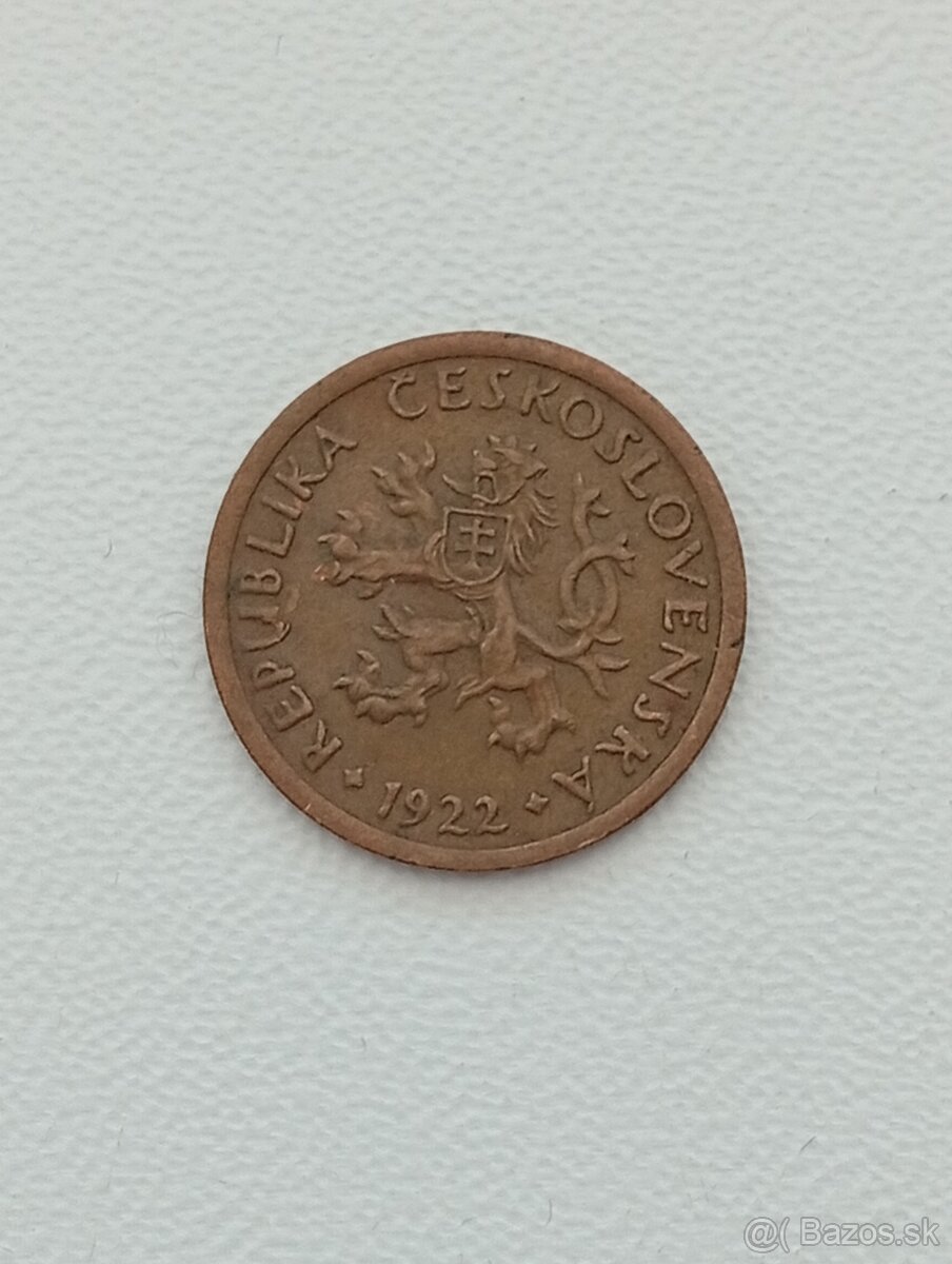 10 hal. Československe mince - 2