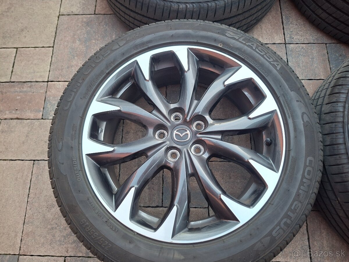 Predám hlinikové disky org.Mazda-CX5--R19 - 2