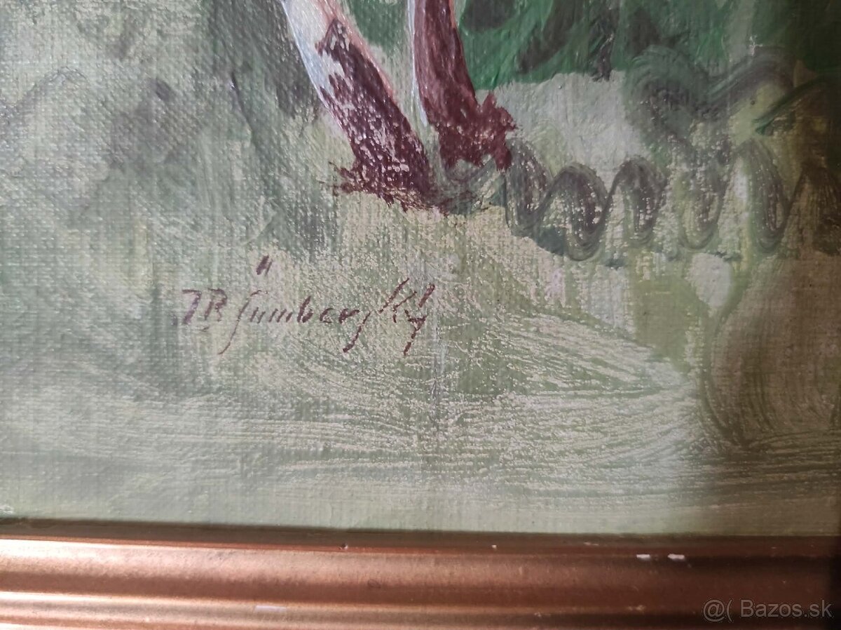obraz, krajinomalba ...signovany - 2