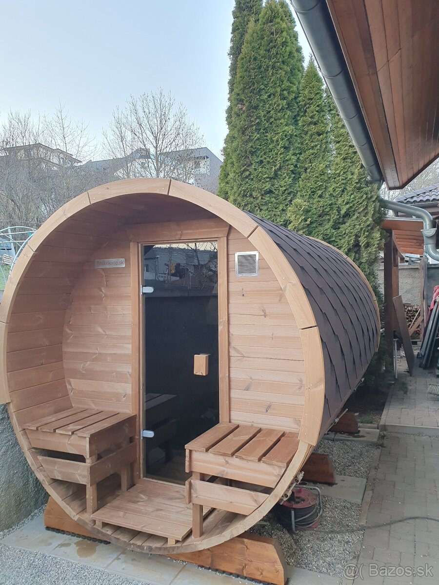 Sudová sauna z termodreva - 2