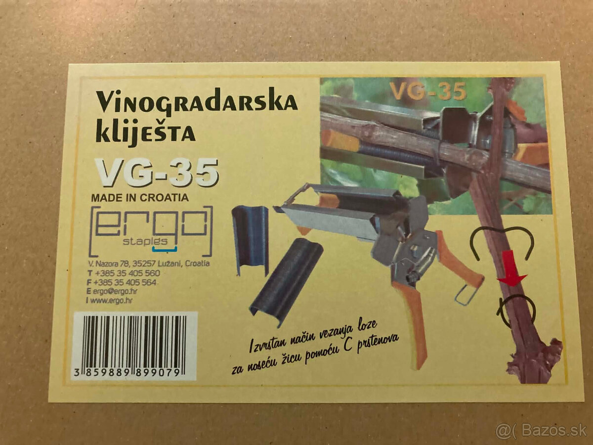 Viazacie kliešte ERGO VG-35 - 2