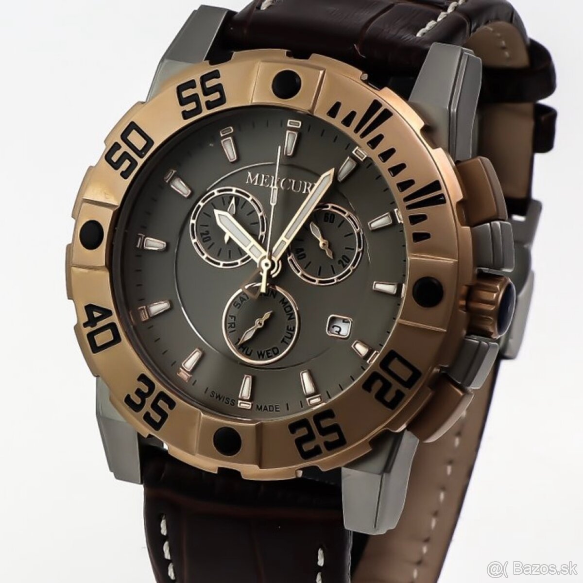 Pánske hodinky Mercury Swiss Chronograph ME10225 – nové - 2