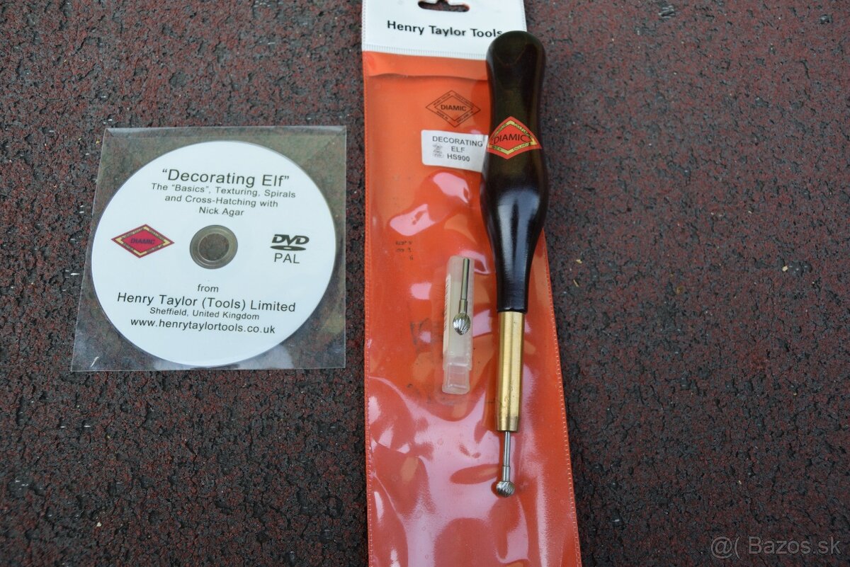 Sústružnícka fréza - Henry Taylor Decorating Elf - 2