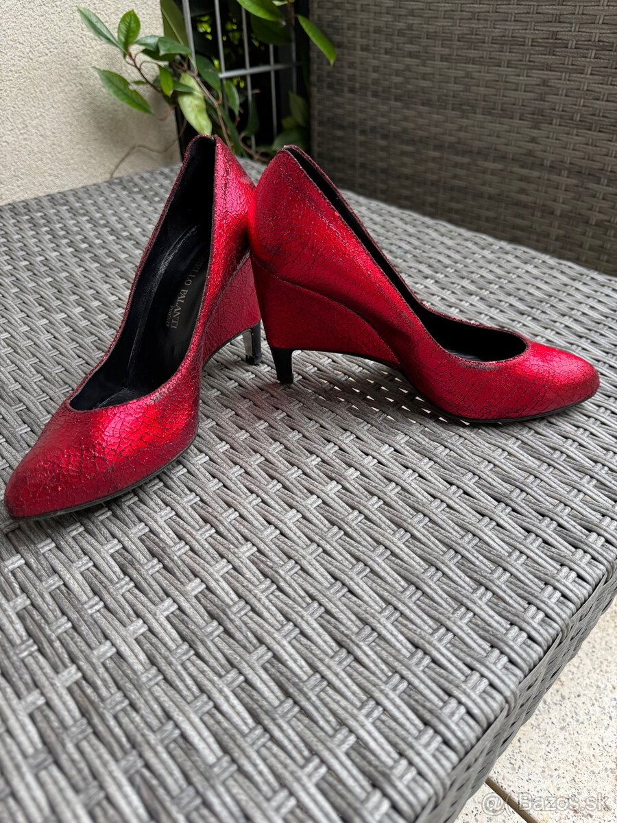 Dámske topanky na podpätku Leonello Palanti - 2