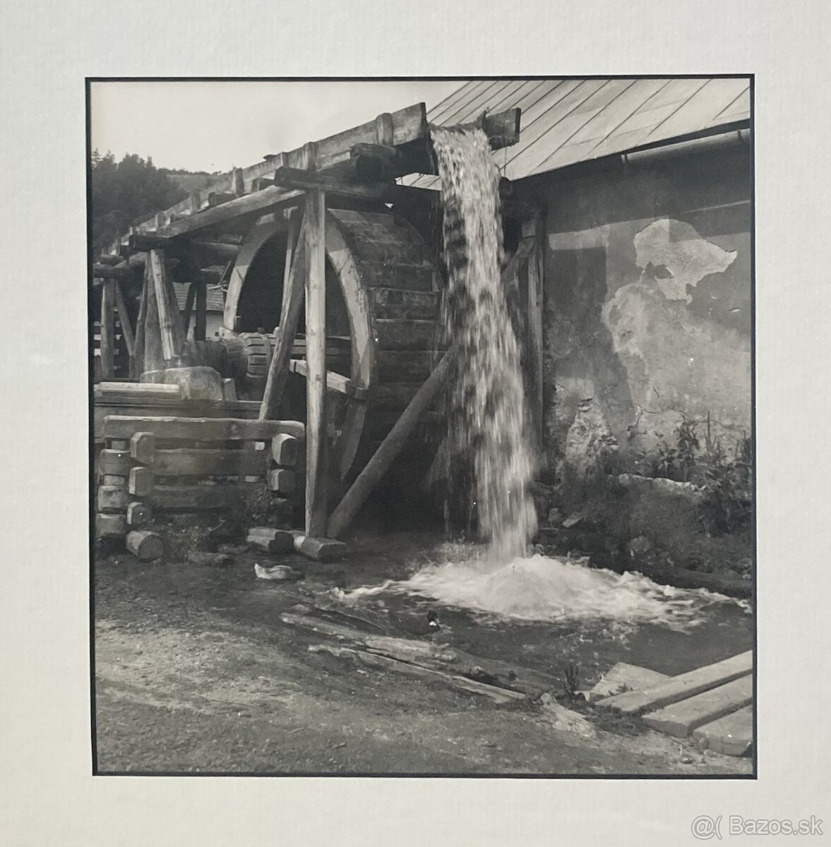 Ján Halaša - Starý mlyn v Polerieke, okolo 1935 - 2