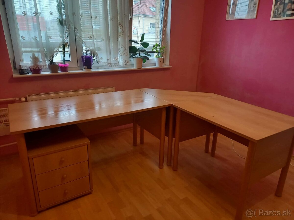 Rohový písací stôl - 2