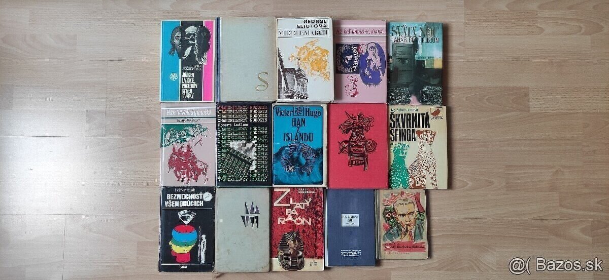 Svetová literatúra, romány, krimi, rôzne - 2