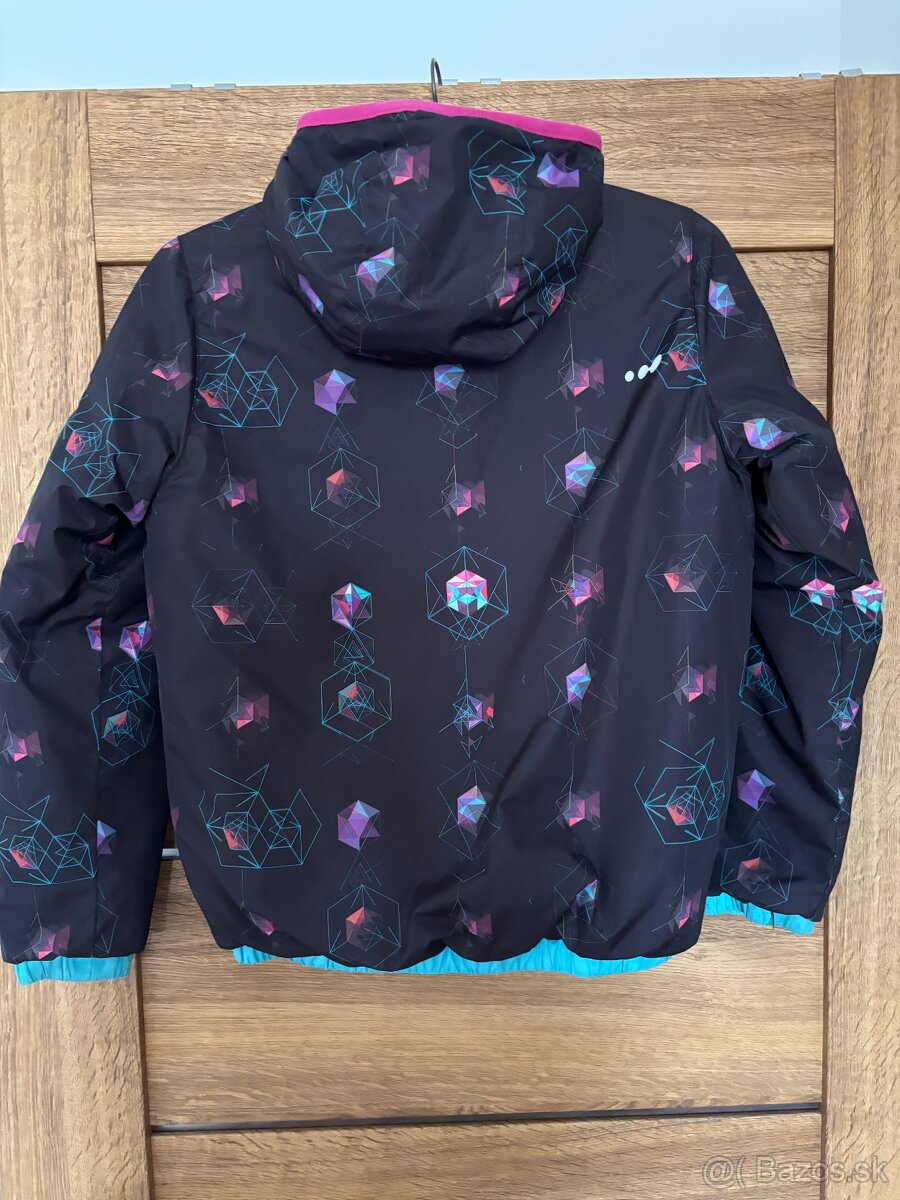 Dievčenská zimná vetrovka obojstranná - 2