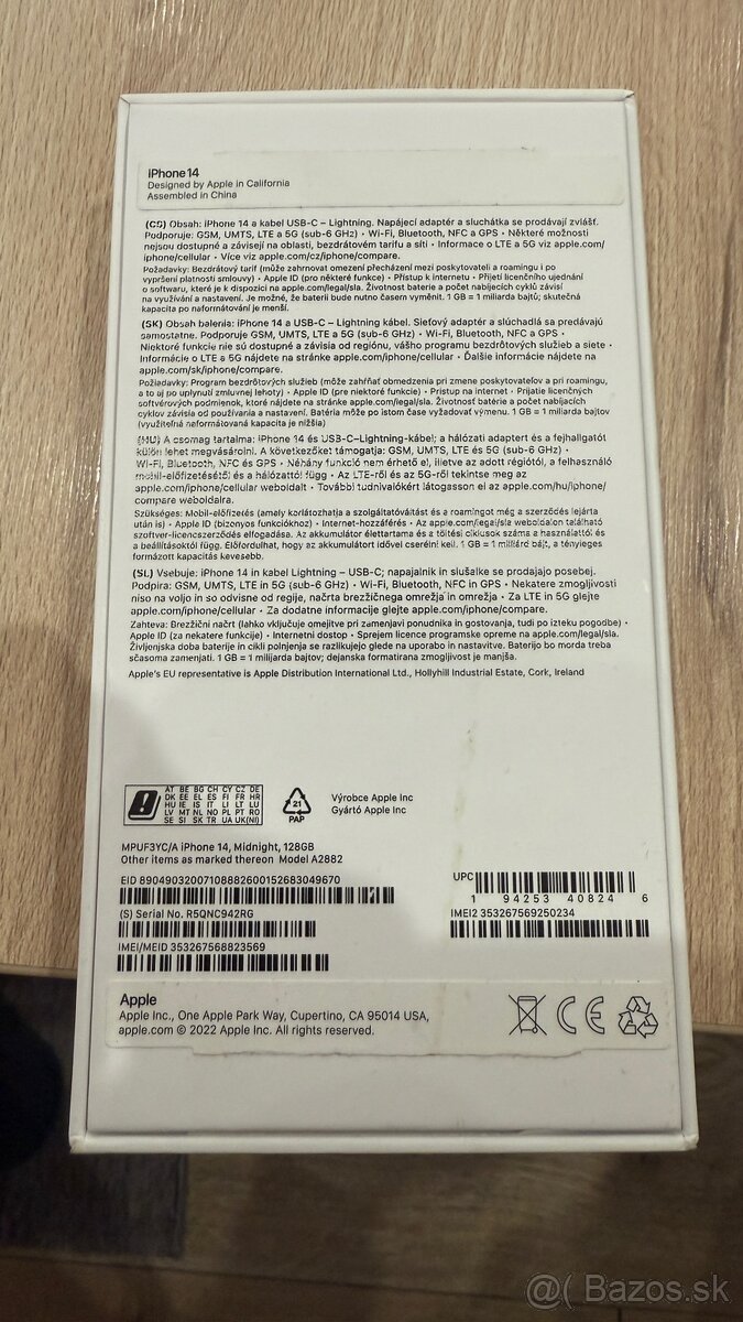 iPhone 14 Midnight 128gb - 2