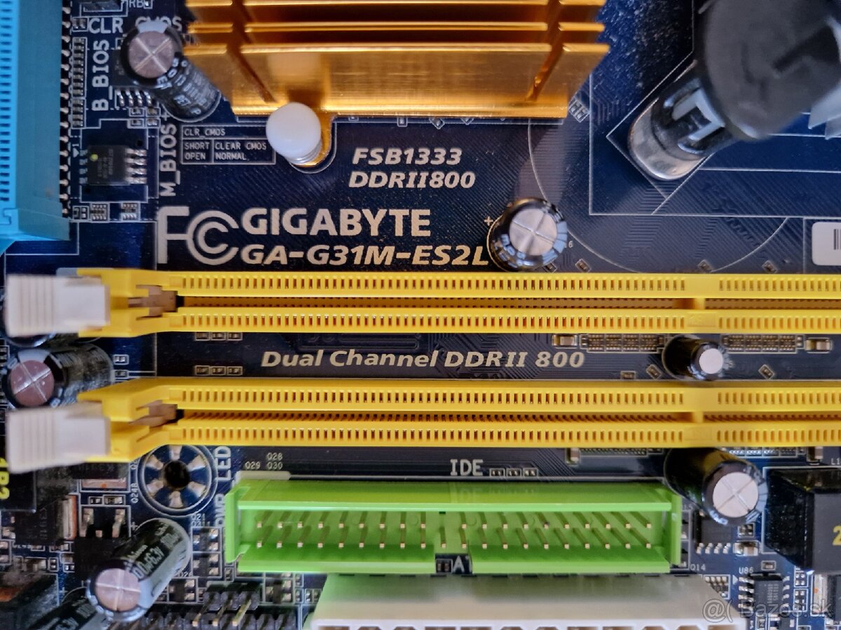 Gigabyte GA-G31M-ES2L , socket 775 , DDR2 - 2