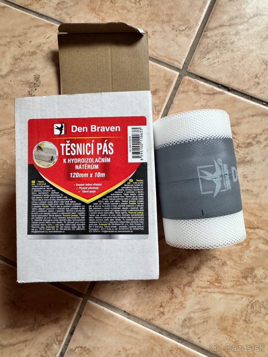 Hydroizolačna páska 6,5 m Den braven - 2