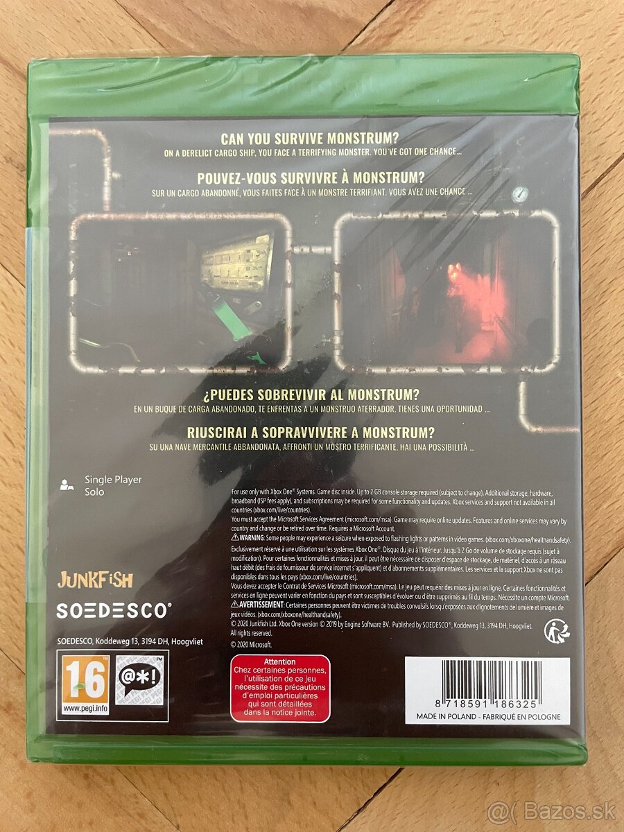 MONSTRUM - XBOX ONE (nova) - 2